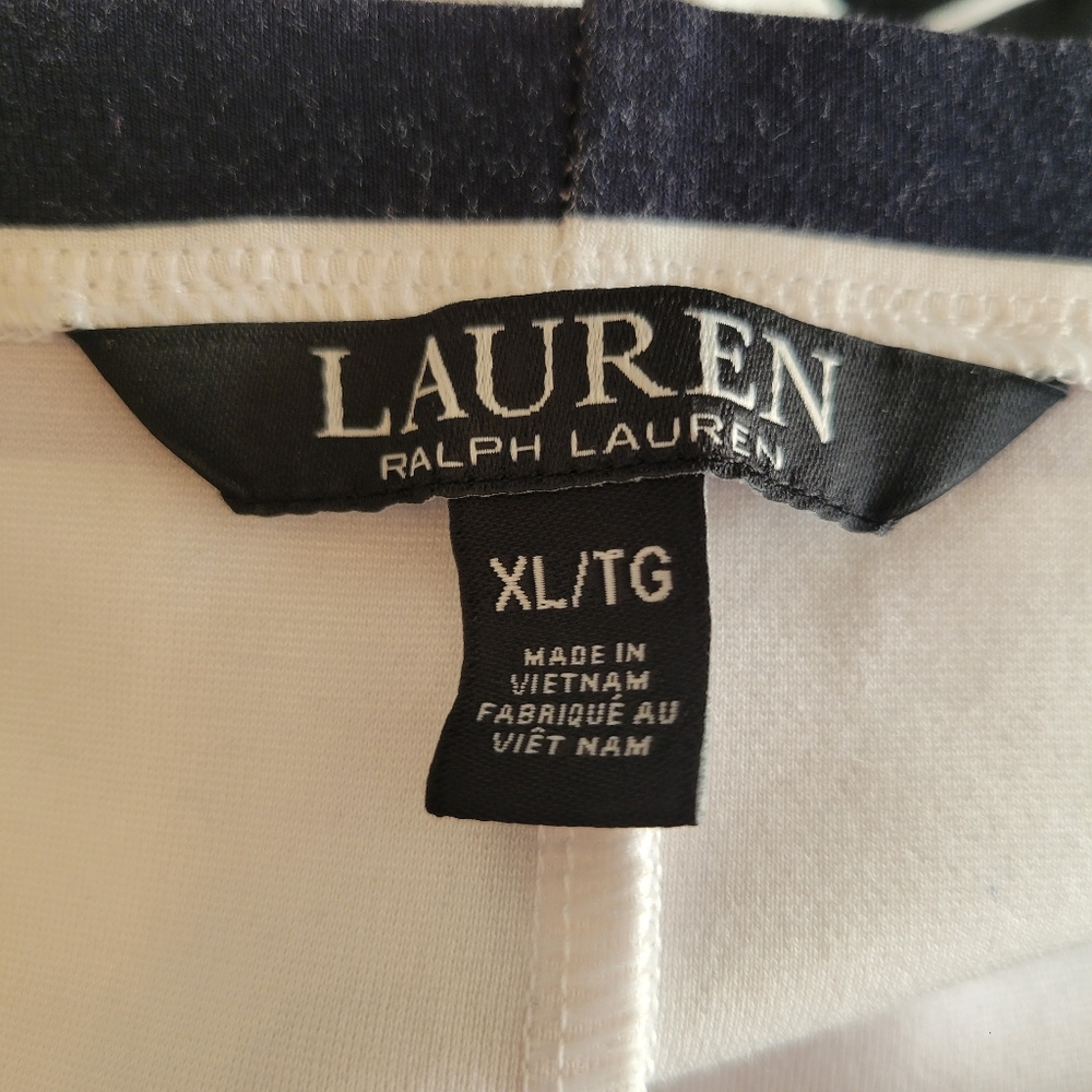 Lauren by RL Black & White Striped Shift Dress Size XL - Picture 3 of 3